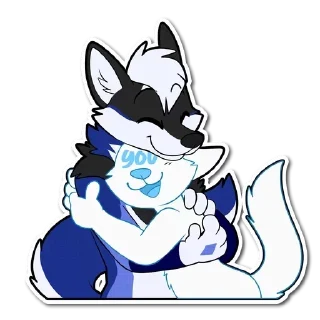 Sticker from Hug @stickersb2b