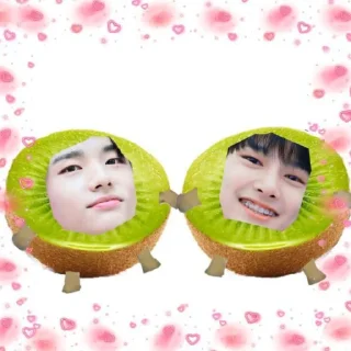 🥝 emoji бездомные фрукты. Telegram sticker 14 of 14