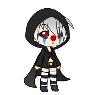 🤡 emoji Ризотто Неро Telegram sticker 9 of 15