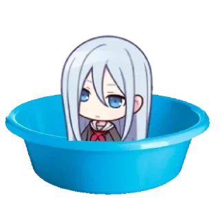 🩵 emoji БОЛЬШЕ ⇨ @CLOOBHUB АНИМЕ СТИКЕРЫ ТГ ANIME STICKERS Telegram sticker 15 of 30