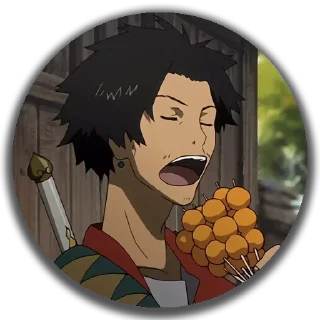 🍢 emoji БОЛЬШЕ ⇨ @CLOOBHUB АНИМЕ СТИКЕРЫ МИРИО ТОГАТА МГА Telegram sticker 10 of 47
