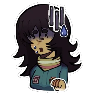 😰 emoji Анечка(Mouthwashing)| @Trrrrr_rrrr Telegram sticker 5 of 9