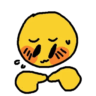 🥺 emoji 🥺👉👈 Telegram sticker 18 of 29