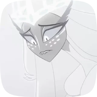 🪽 emoji БОЛЬШЕ ⇨ @CLOOBHUB СЕРА ОТЕЛЬ ХАЗБИН SERA HAZBIN Telegram sticker 20 of 27