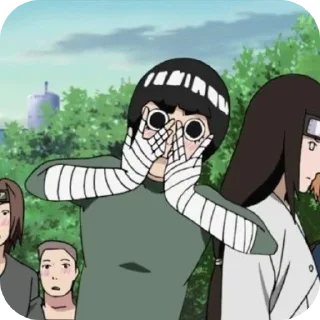 📖 emoji rock lee by @melini1 Telegram sticker 11 of 73