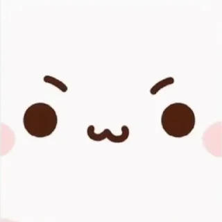 😏 emoji @mochipeachcats memes Telegram sticker 8 of 10