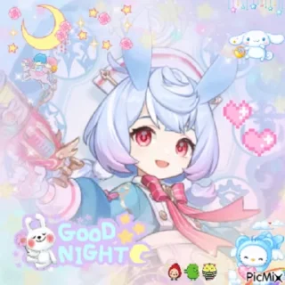 🌟 emoji good night 🌙 genshin pack Telegram sticker 8 of 103