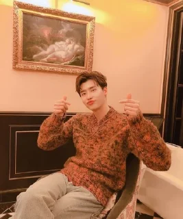 🫰 emoji Lee Jong-seok Telegram sticker 7 of 21