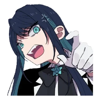 😠 emoji ADO 💙 Telegram sticker 20 of 60