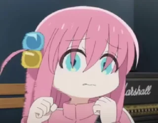🌟 emoji Bocchi the rock Telegram sticker 13 of 39