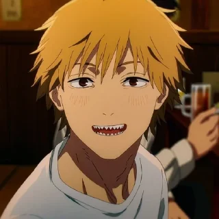 🌟 emoji Denji • @Earth928B Telegram sticker 7 of 80