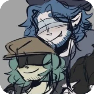 ⭐ emoji Гарс и Крис - @M3dvik Telegram sticker 16 of 34