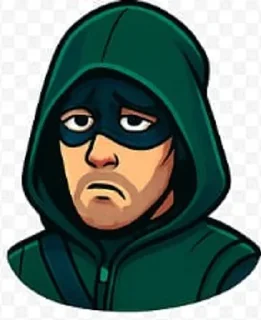 🏹 emoji Green Arrow Telegram sticker 6 of 13