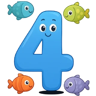 👍 emoji Цифры :: @mir_detstva_tg Telegram sticker 5 of 10
