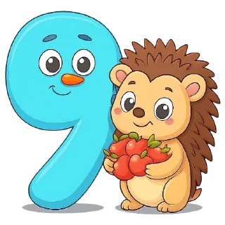👍 emoji Цифры :: @mir_detstva_tg Telegram sticker 10 of 10