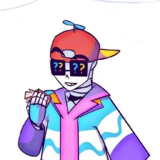 Sticker from Fresh!sans underverse メ @Ruzi_heh