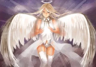 😚 emoji Angel Telegram sticker 7 of 24