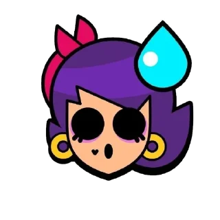😓 emoji Lola brawl Stars🌹 Telegram sticker 23 of 35