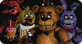 👨‍👩‍👦‍👦 emoji FNAF 2.0 Telegram sticker 19 of 50