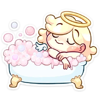 🛀 emoji Нимб и рожки :: @stickroom Telegram sticker 20 of 48