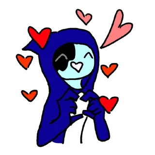 ☺️ emoji Синий чел Telegram sticker 6 of 44