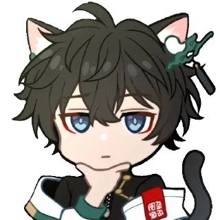 🤔 emoji 𝓓𝓪𝓷 𝓗𝓮𝓷𝓰🌘 Telegram sticker 6 of 37