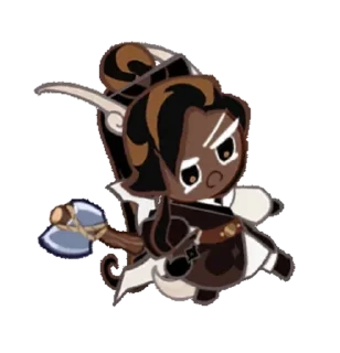 🌟 emoji ᴄᴀʀᴀᴍᴇʟ ᴀʀʀᴏᴡ ᴄᴏᴏᴋɪᴇ 🍪 Telegram sticker 12 of 13