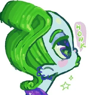 😍 emoji Sillies Velvet&Veneer|ARTPOP Telegram sticker 7 of 8