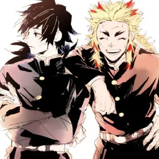 🧡 emoji Giyu×Kyojuro Telegram sticker 18 of 30