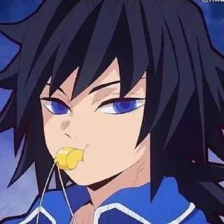 ⚽️ emoji Tomioka Giyu Telegram sticker 8 of 24