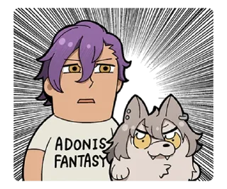 😦 emoji Ensembukubu Stars! Telegram sticker 14 of 76