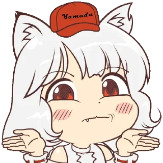 Sticker from Awo (Inubashiri Momiji) | @yami_chi