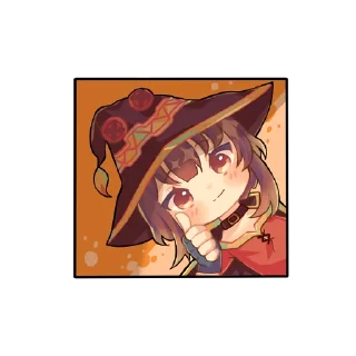 👍 emoji Мегуминск https://vk.com/lovemegumineveryday Telegram sticker 10 of 13