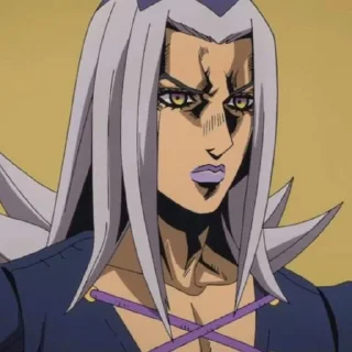 🤨 emoji Джоджо Telegram sticker 20 of 30