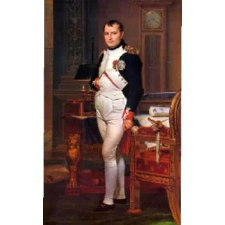 Sticker from Napoleon Bonaparte