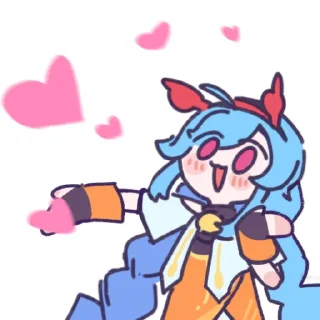 ❤️ emoji ЧИЧИ | Mobile Legends: Bang Bang Telegram sticker 7 of 12