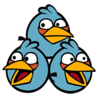Sticker from Angry Birds