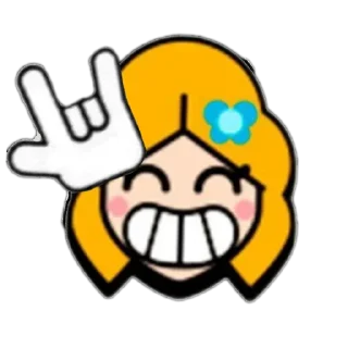 🤟 emoji Пайпер пины Telegram sticker 21 of 51