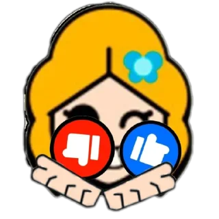 👍 emoji Пайпер пины Telegram sticker 18 of 51