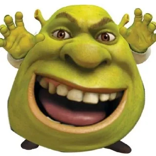 🙄 emoji Компания "ООО" шрек Telegram sticker 12 of 23