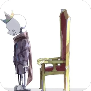 👑 emoji KingMultiverseSans @UndertaleDeltaruneStickersArts Telegram sticker 21 of 39