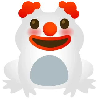 🤡 emoji Froggie Telegram sticker 20 of 28