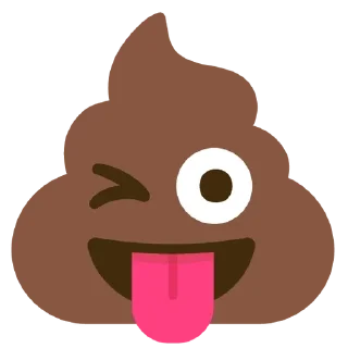 🌟 emoji poop by @this_is_sticker_party Telegram sticker 12 of 81
