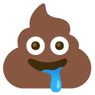 🌟 emoji poop by @this_is_sticker_party Telegram sticker 7 of 81