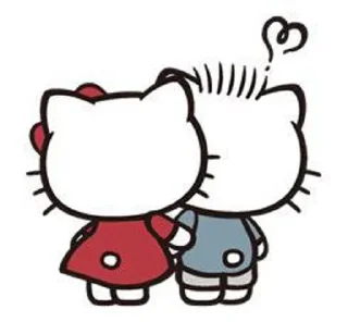 👩‍❤️‍👨 emoji китти Telegram sticker 20 of 30