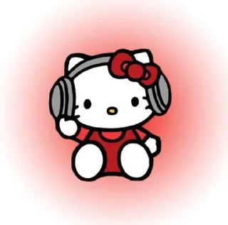 🎧 emoji китти Telegram sticker 24 of 30