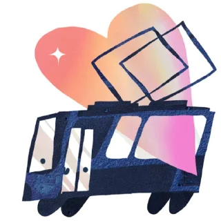 🚊 emoji Город для людей Telegram sticker 20 of 23