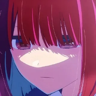 😞 emoji Кана арима @anime_sticks Telegram sticker 19 of 20