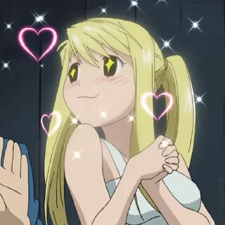 😍 emoji Fullmetal Alchemist / @moonhausu Telegram sticker 18 of 41