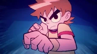 Sticker from scott pilgrim